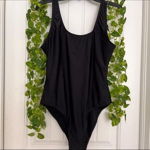 Black One Piece Swimsuit